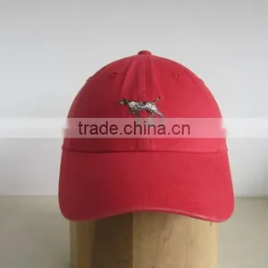 Red Cotton Baseball Caps thumbnail-2