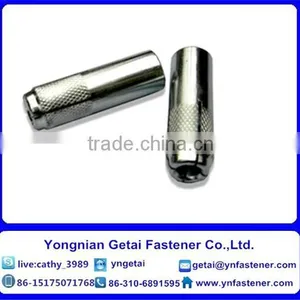 M16 Grade 4.8 Yellow Zinc Plated Drop in Anchor by Mild Steel thumbnail-5