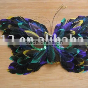 Butterfly Feather Mask-2 thumbnail-1