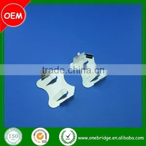 High Precision Metal Stamping Cr2032 Battery Holder thumbnail-1