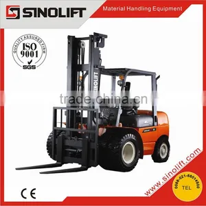 Sinolift 2015 New CPCD4-5T Heavy Duty Hydraulic Diesel Forklift thumbnail-1