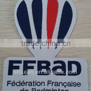 Custom Hot Sale Iron on Clothing Woven Label thumbnail-1