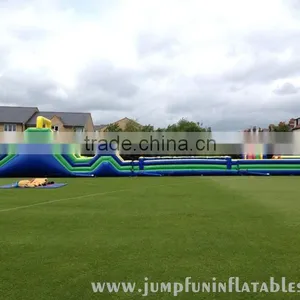 2016 Giant Inflatable Obstacle, Adult Inflatable Obstacle Course, 135ft Assault Course Inflatable Obstacle for Hire thumbnail-5