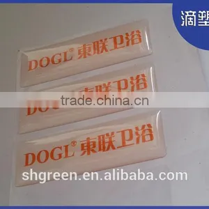 Transparent Epoxy Resin Domed Sticker for Vehicle thumbnail-3