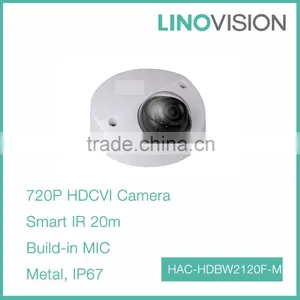 Vandal-proof IP67 1.3MP 720P Bulid-in Mic IR HDCVI Mobile Camera thumbnail-1