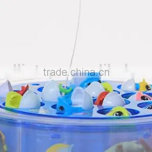 Fishing Interactive Game Toy for Kids,B/O Music Fishing Toy Game thumbnail-4