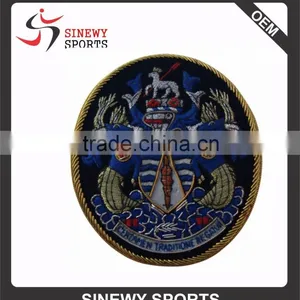 Good Quality Custom Hand Embroidery Badge thumbnail-1