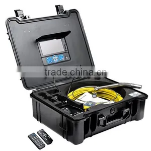 Sewer Detect System Waterproof Pipe Inspection Camera With 30m Flexible Cable With Meter Counter thumbnail-1