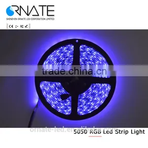 CE/RoHs Waterproof RGB IP65 Led Light Strip 60 LED SMD 5050 Flexible Battery Powered LED Strip Light thumbnail-3