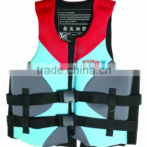 (Hot Selling)Adult YKK Zipper and Bucklet Neoprene Life Jacket/Vest thumbnail-1