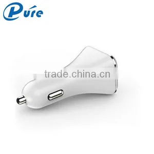 Universal Double Speed Fast Charge Output DC 5V 4.8A USB Charger Portable Dual Port Micro Car Charger thumbnail-5