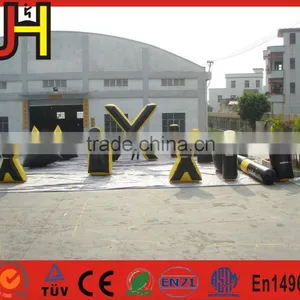 Black&Yellow 23 Pieces Cheap Millennium Field Inflatable Paintball Bunkers thumbnail-4