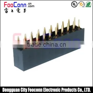 Hot Sale Pitch2.54mm Female Header Right Angle Dip thumbnail-3