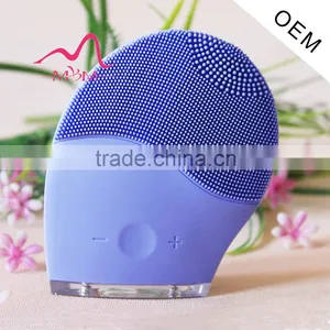 Hot Sale!Exfoliating Wash Facial Brush Silicone Face Brush Cleaning Brush thumbnail-1