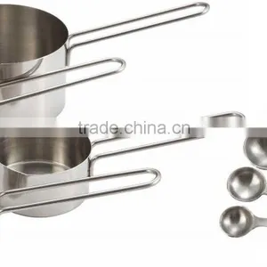 4 Pcs Set 60ml80ml125ml250ml Stainless Steel Measuring Cup thumbnail-5