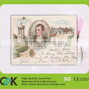 a4 Size 3D Luxury Christmas Card Printing 300g Art Paper thumbnail-1