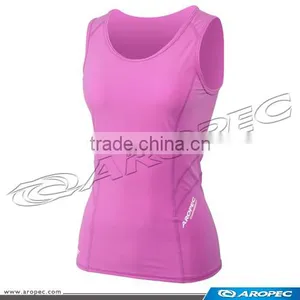 Compression Lady Sleeveless Training Vest Top thumbnail-3