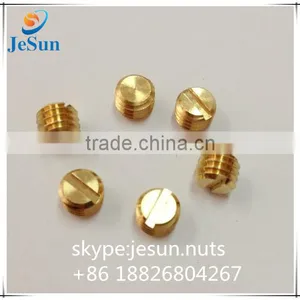 Brass Slotted Hexagon Socket Set Flat Point Screws Hidden Cameras thumbnail-3
