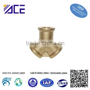 Brass Forged 3 Way Adapter thumbnail-1