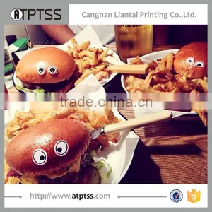 Novelty Creative Characters Fashion Stick on Food Fruits Safety Edible Disguises Adhesive Sticker for Children thumbnail-4