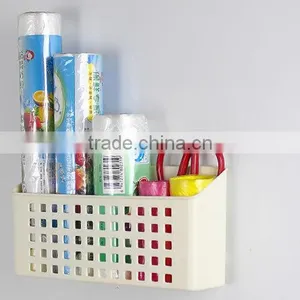 Refrigerator Microwave Magnetic Storage Basket thumbnail-2