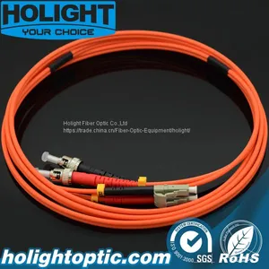 Fiber Patch Cord LC to St Duplex mm Om1 or Om2 Orange thumbnail-4