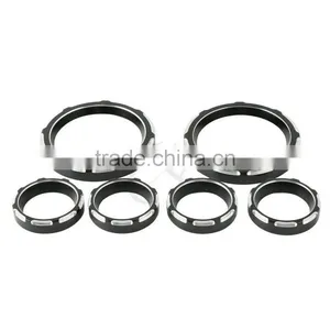Gauge Burst Bezel Kit For Harley Touring Electra Street Road Tri Glide 1996-2013 thumbnail-1