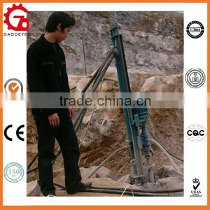 GD Best Seller Quarry Blasting Small Portable Borehole Gold Mining Drilling Equipment thumbnail-1