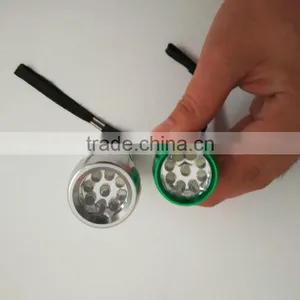 3AAA Battery 9 LED Torch Flashlight Double Blister Card Package Flashlight thumbnail-6