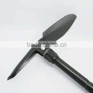 65Mn Carbon Steel Folding Shovel Multifunction Folding Shovel High Quality Foldable Shovel for Camping thumbnail-5