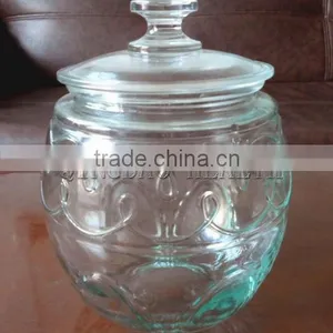 Glass Storage Jar(HLTH-S029) thumbnail-1