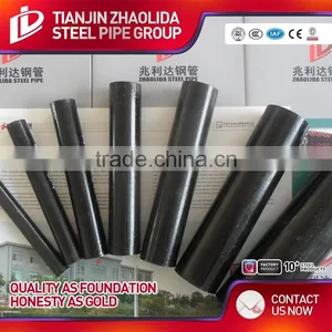Schedule 40 and 80 P235gh P265gh Seamless Steel Pipe Tianjin thumbnail-2
