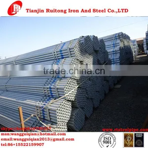 ASTM A53 Gr.B Sch40 Carbon Welded Galvanized Steel Pipe thumbnail-1