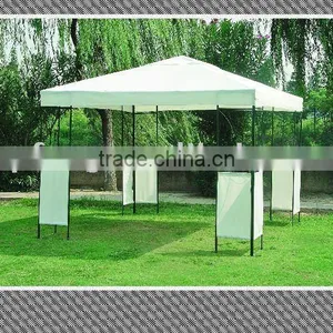 White 3x3m Metal Family Tent thumbnail-1
