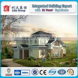 Prefabricated Luxury Modern Steel Villa Sale/ Prefab House thumbnail-2