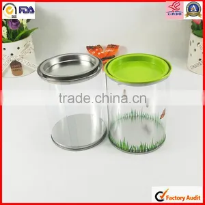 New Metal Lid Packing Tin Round Vintage Gift Pvc Boxes thumbnail-1