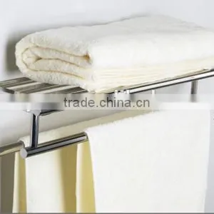 Hotel Style Wall Mounted Bathroom Stainless Steel 304 Towel Rack thumbnail-2