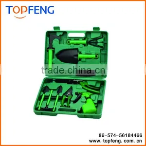 Plastic Deluxe Garden Tool Kit Set of 10 thumbnail-1
