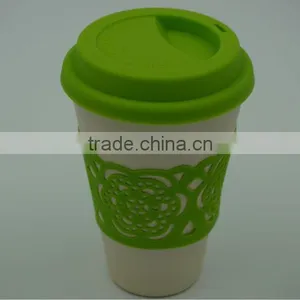 100% Recycled Alternative to Plastic, Glassware Ceramics Bamboo Fiber Cup thumbnail-2