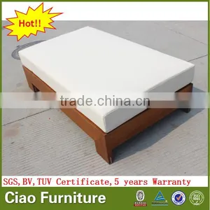 Luxury Garden Furniture Beach Teak Wood Sun Lounger thumbnail-2