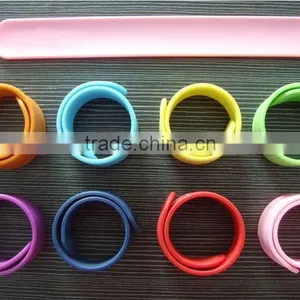 Silicone Slap Bracelet or Wristband thumbnail-1
