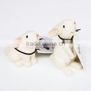 Custom Resin Bunny Figurine Christmas Ornament thumbnail-2