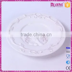 Hot Sale Wholesale Ceramic White Dinner Plate thumbnail-3