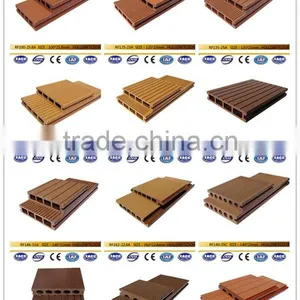 New WPC Composite Decking ,waterproof Deck Flooring, Wpc Floor/decking/board 140*21mm , Color Tiles for Flooring thumbnail-2