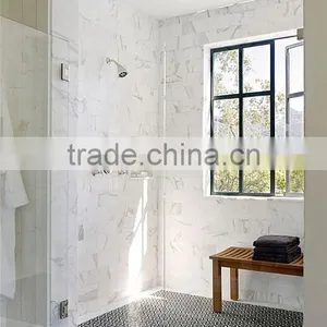 Factory Wholesale Architectural Natural Stone Venato White Marble Tile thumbnail-1