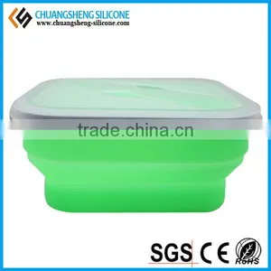 High Quanlity Silicone Food Box, Fruit Case, Keep Fresh Container thumbnail-3