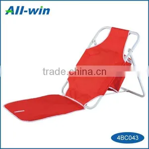 New Style Cheap Foldable Space-saving Beach Chair With Ice Bag and Backrest thumbnail-1
