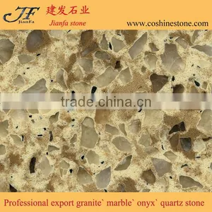 Modern House Design Multicolor Brown Yellow Quartz Stone thumbnail-1