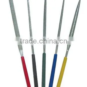 5 Different Shapes Electroplated Diamond Files Set (Ni/Ti Coated) thumbnail-1