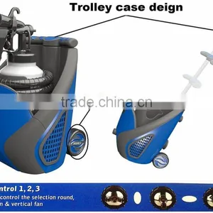 New Trolley Design! HVLP Type Electric Wall Spray Paint Machine CE/GS/EMC Approved - Professional Factory thumbnail-1